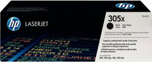 Toner Cartridge 305X, für HP Drucker, ca. 4.000 Seiten, schwarz