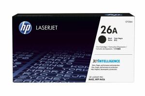 Toner Cartridge 26A, für HP Drucker, ca. 3.100 Seiten, schwarz