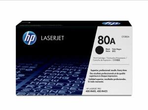 Toner Cartridge 80A, für HP Drucker, ca. 2.560 Seiten, schwarz