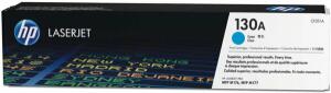 Toner Cartridge 130A, für HP Drucker, ca. 1.000 Seiten, cyan