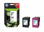 Combo Value Multicolor Tintenpatrone 301, für HP...