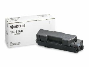 Toner-Kit TK-1160, für Kyocera Drucker, ca. 7.200 Seiten, schwarz