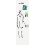 Whiteboard, WALL UP hoch, 200 x 59,5 cm, emailliert,...