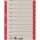 Trennblätter, DIN A4 Überbreite, rot, Liniendruck, Lochung hinterklebt, Kraftkarton 230g/qm, 100 Stück, 240 x 300 mm