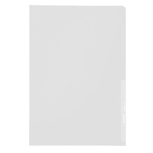 Sichthülle, DIN A4, farblos, PP-Folie, 16 my, Oberfläche genarbt, oben/rechts offen, extrastark, dokumentenecht, 100 Stück