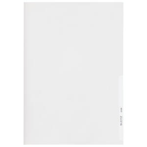 Sichthülle, DIN A4, farblos, PVC-Folie, Oberfläche glatt, glasklar, oben/rechts offen, dokumentenecht
