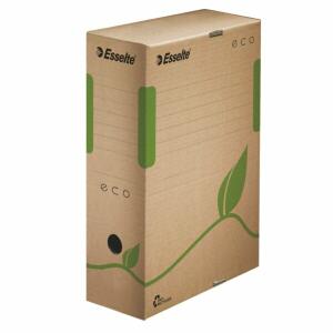 Archiv Box ECO, 100 mm, 327 x 80 x 233 mm, naturbraun, 25 Stück