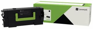 Tonerkassette 58D2U0E, für Lexmark Drucker, ca. 55.000 Seiten, schwarz