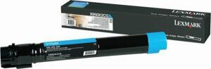 Druckkassette X950X2CG, für Lexmark Drucker, ca. 22.000 Seiten, cyan