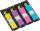 Index Mini Spender Post-it 683-4AB, 12,7 x 43,2 mm, leuchtfarben, 4 farben sortiert