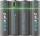 Akku AA, 2550 mWh 1,5 Volt, 1700 mAh wiederaufladbare Lithium 4 Stk
