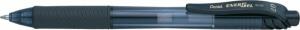 Gelroller EnerGel X, Strichstärke 0,35 mm, Schreibfarbe schwarz, Schaftfarbe transparentschwarz