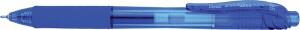 Gelroller EnerGel X, Strichstärke 0,25 mm, Nadelspitze, Schreibfarbe blau, Schaftfarbe transparentblau