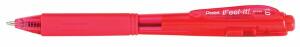 Kugelschreiber Feel-it!, Schaft pink, Kunststoff, Mine 0,5 mm, pink