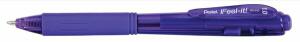 Kugelschreiber Feel-it!, Schaft violett, Kunststoff, Mine 0,5 mm, violett