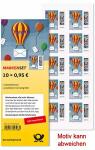 Briefmarke 0,95 ? auf Bogen, selbstklebend, wechselndes...