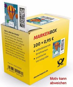 Briefmarke 0,95 ? auf Rolle, selbstklebend, wechselndes Motiv, 100er Packung, vom Umtausch ausgeschlossen