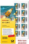 Briefmarke 1,80 ? auf Bogen, selbstklebend, wechselndes...