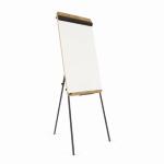 Dreibein-Stativ-Flipchart, Holzoptik, Tafelfläche 68...