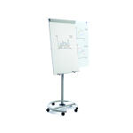 Flipchart, Rundfuß, wandelbar, Tafel magnethafend,...
