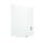 Whiteboard Skin Colour, rahmenlos, 100 x 100 cm, magenische Befestigung, weiß
