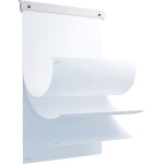 Flipchart-Blockhalter Skin, 63 x 100 cm, weiß