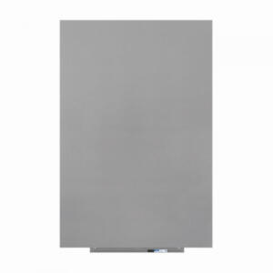Whiteboard Skin Pro, rahmenlos, 150 x 100 cm, magnetische Befestigung, grau