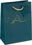 Geschenktaschen, Small, Christmas tree petrol, Mattlack,...