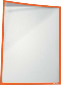 Infotasche, magnetisch, A4, orange