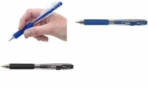Pentel Druckkugelschreiber BK437, s chwarz (5231542)