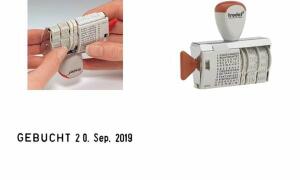 trodat Wortbandstempel 1117, mit Da tum (62511117)