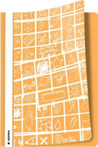HERMA Schnellhefter Schoolydoo aus PP orange DIN A4