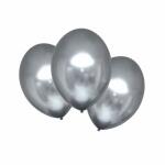 amscan Luftballons Satin Luxe platin Ø27,5cm 6...