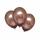 amscan Luftballons Satin Luxe kupfer Ø27,5cm 6 Stück