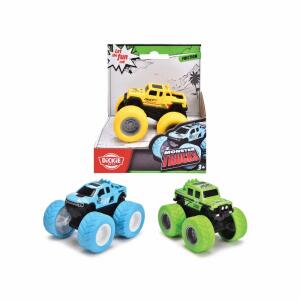 Dickie TOYS Spielauto Monster Trucks gelb grün blau 8,5cm 3fach sortiert
