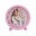 DEPESCHE TOPModel Wecker MY BFF lautlos mit Lichtfunktion rosa Ø11cm