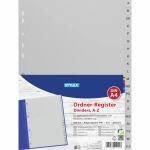 STYLEX Ordner-Register Dividers A-Z PP 11fach gelocht...
