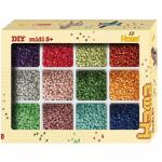 Hama Bügelperlen midi Sortierbox gefüllt 12...