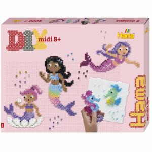 Hama Bügelperlen midi Meerjungfrauen 4000 Stück Geschenkpackung