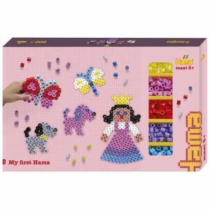 Hama Bügelperlen maxi Set mit Stiftplatten 900 Stück Geschenkpackung