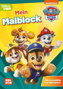 Nelson PAW PATROL Mitmachbuch Mein Malblock