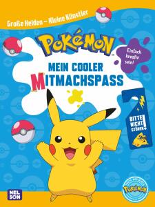 Nelson Bastelblock Pokémon Große Helden Kleine Künstler Mein Cooler Mitmachspaß