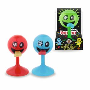Box Figur Magic Voodoo Boxing buddy Light up blau/rot/grün 10,2cm 3fach sortiert