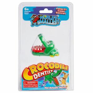 Geschicklichkeitsspiel Worlds Smallest Croco Dentist Game 6,5x5x4,5cm