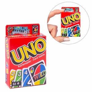 Geschicklichkeitsspiel Worlds Smallest UNO Card Game 5x2x7,8cm
