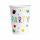 amscan Pappbecher Confetti Birthday 250ml 8 Stück