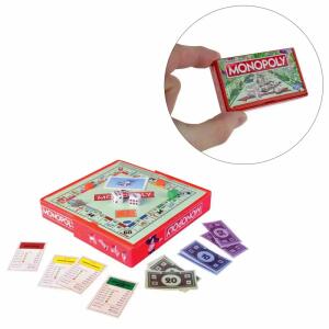 Geschicklichkeitsspiel Worlds Smallest Monopoly 7,6x4,4x1,3cm