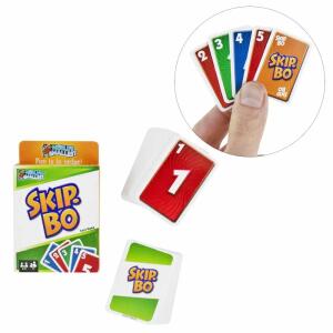 Geschicklichkeitsspiel Worlds Smallest Skip-Bo 4,3x2,3cm