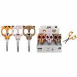 InterDRUK Kinderschere BEBE Friends 13cm 3fach sortiert