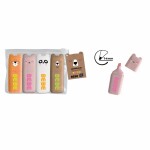InterDRUK Textmarker Mini BEBE Friends 4 Stück